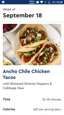 Blue Apron android App screenshot 7