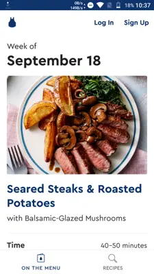 Blue Apron android App screenshot 8